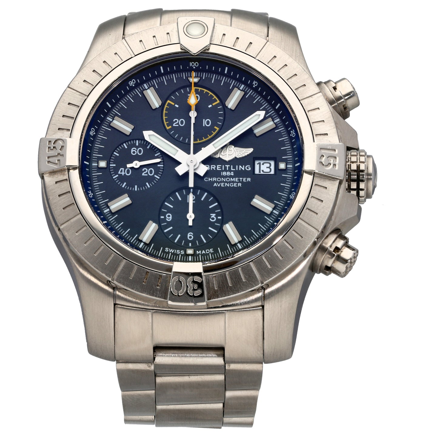 Breitling Avenger A13317 45mm Stainless Steel Watch