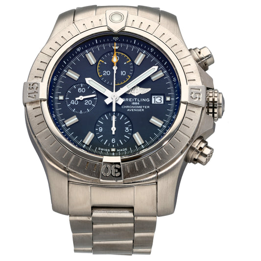 Breitling Avenger A13317 45mm Stainless Steel Watch