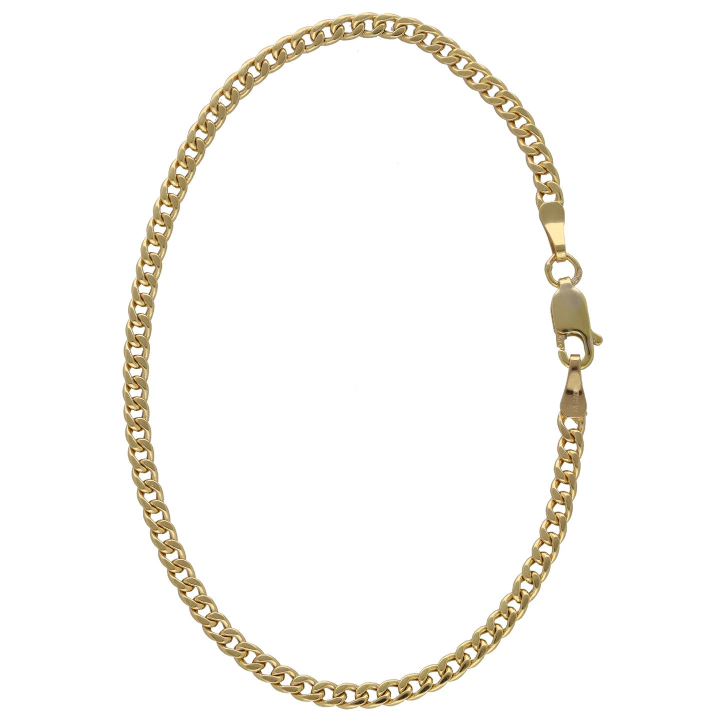New 9ct Gold Cuban Curb Bracelet