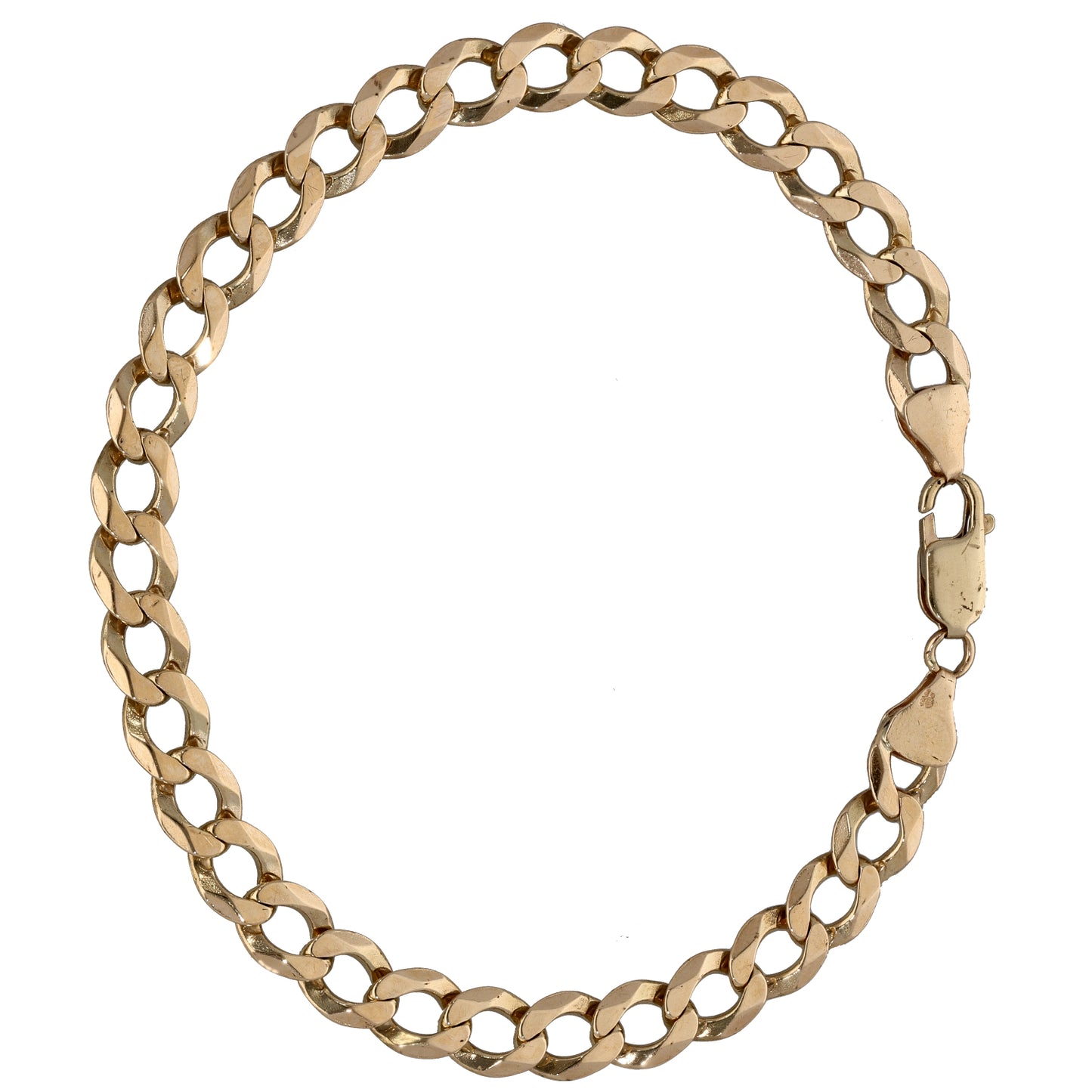 9ct Gold Curb Bracelet