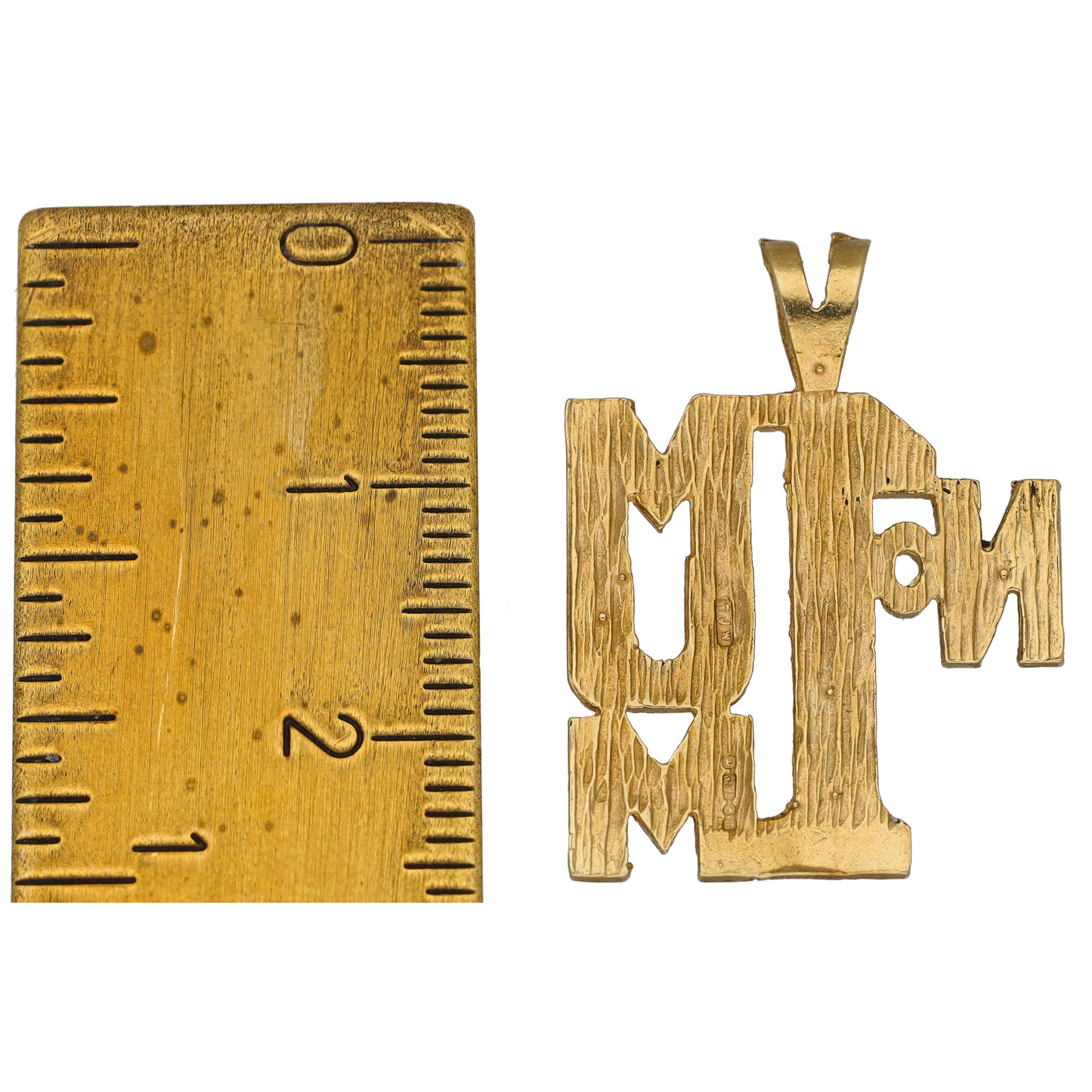 9ct Gold Number 1 Mum Pendant
