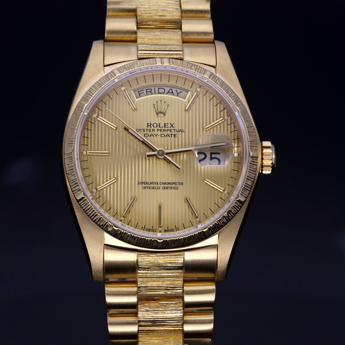 Rolex Day-Date 18078 36mm Gold Mens Watch