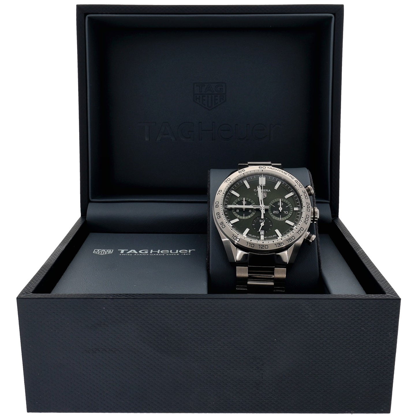 Tag Heuer Carrera CBN2A10 44mm Stainless Steel Watch (Ex-Display)