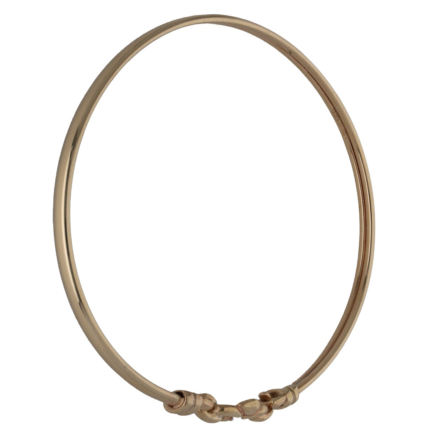 9ct Gold Hinged/Clasp Bangle