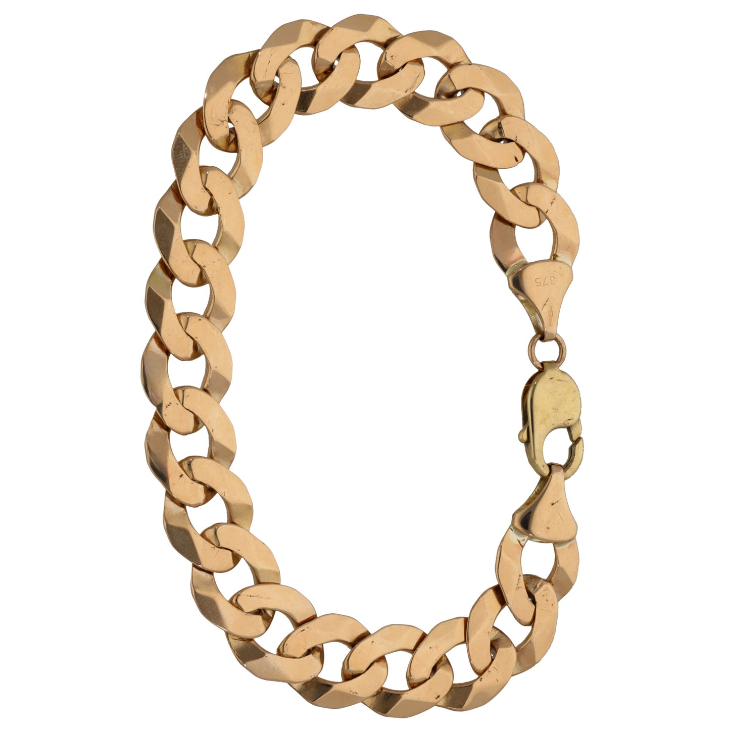 9ct Gold Curb Bracelet