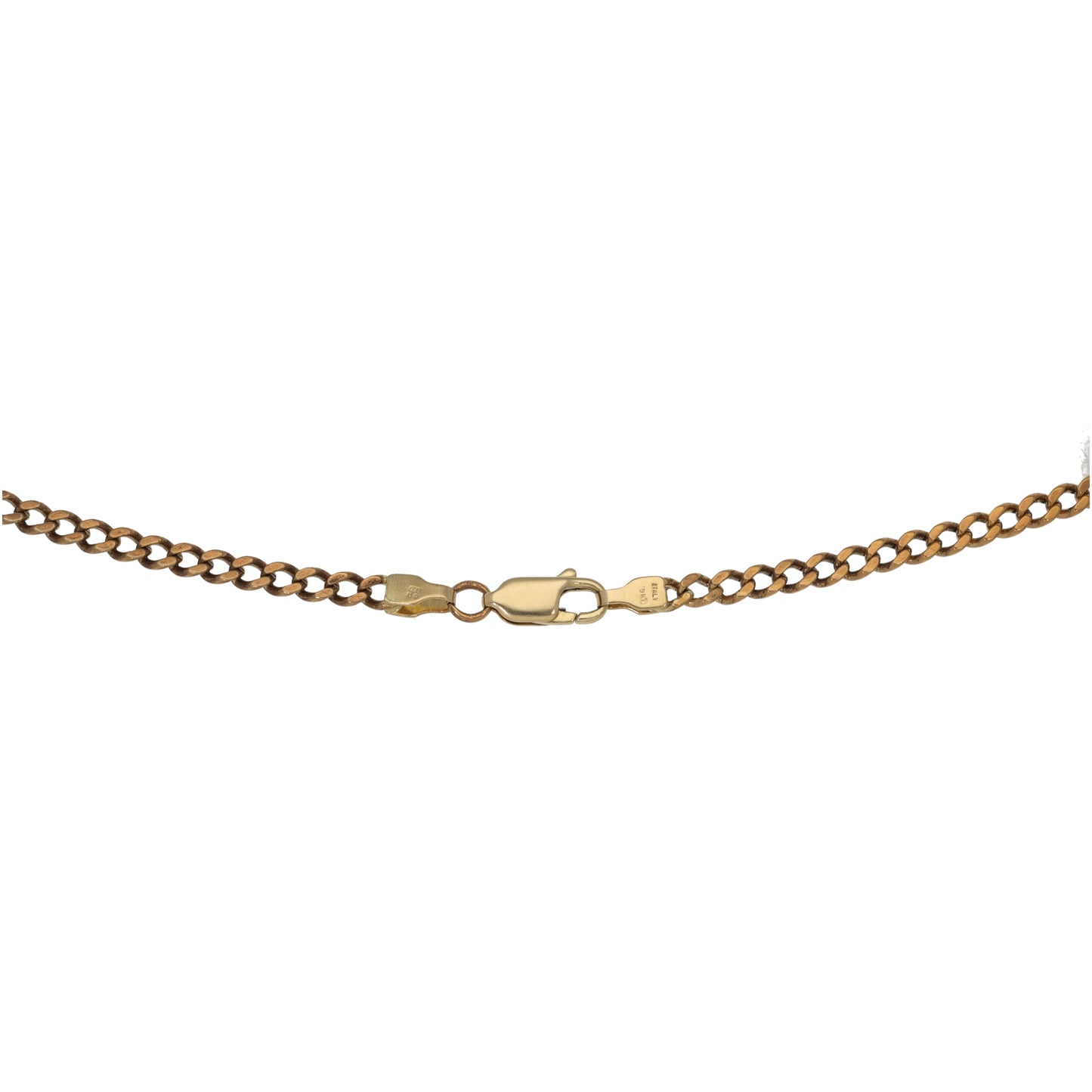 9ct Gold Curb Chain 20"