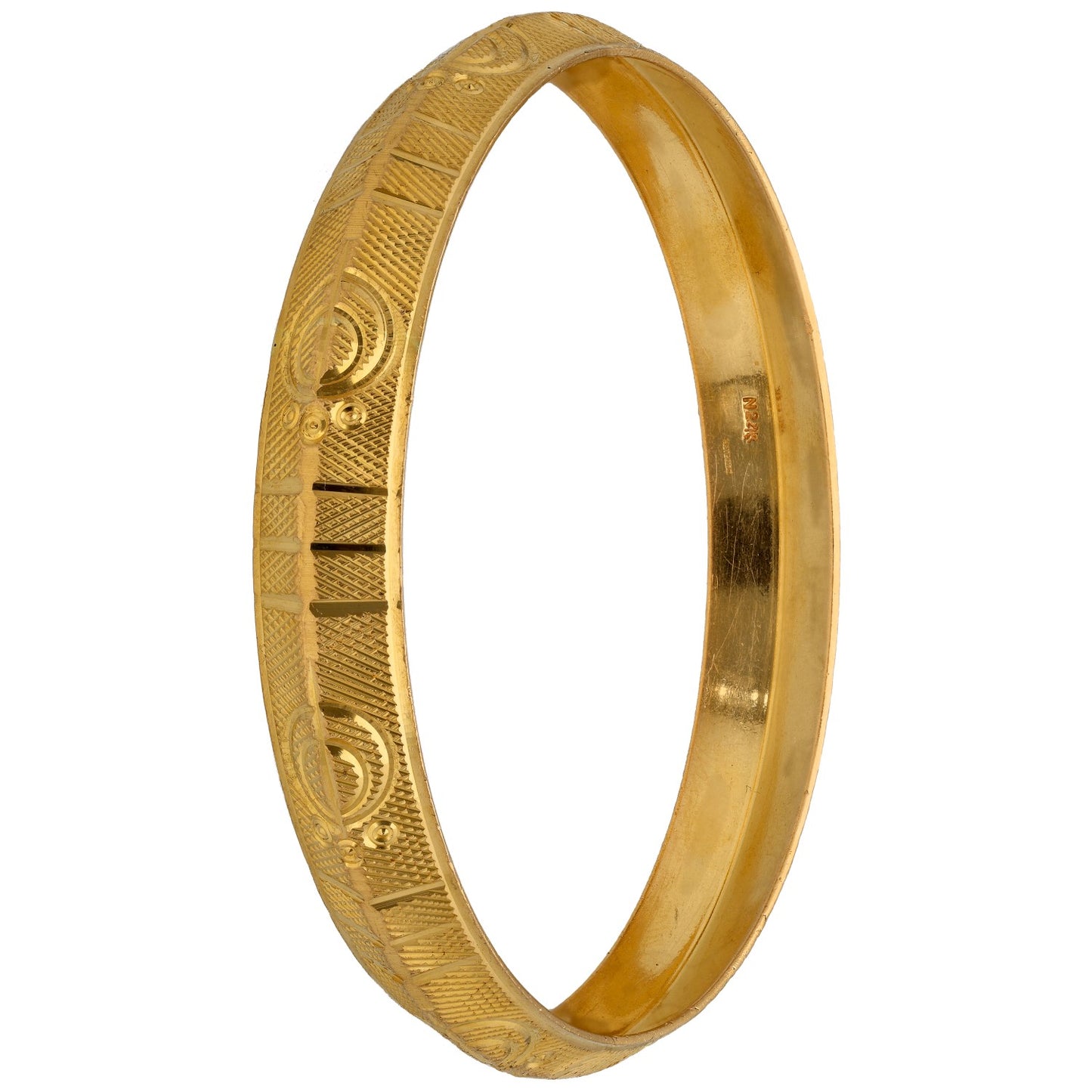 22ct Gold Alternative Bangle