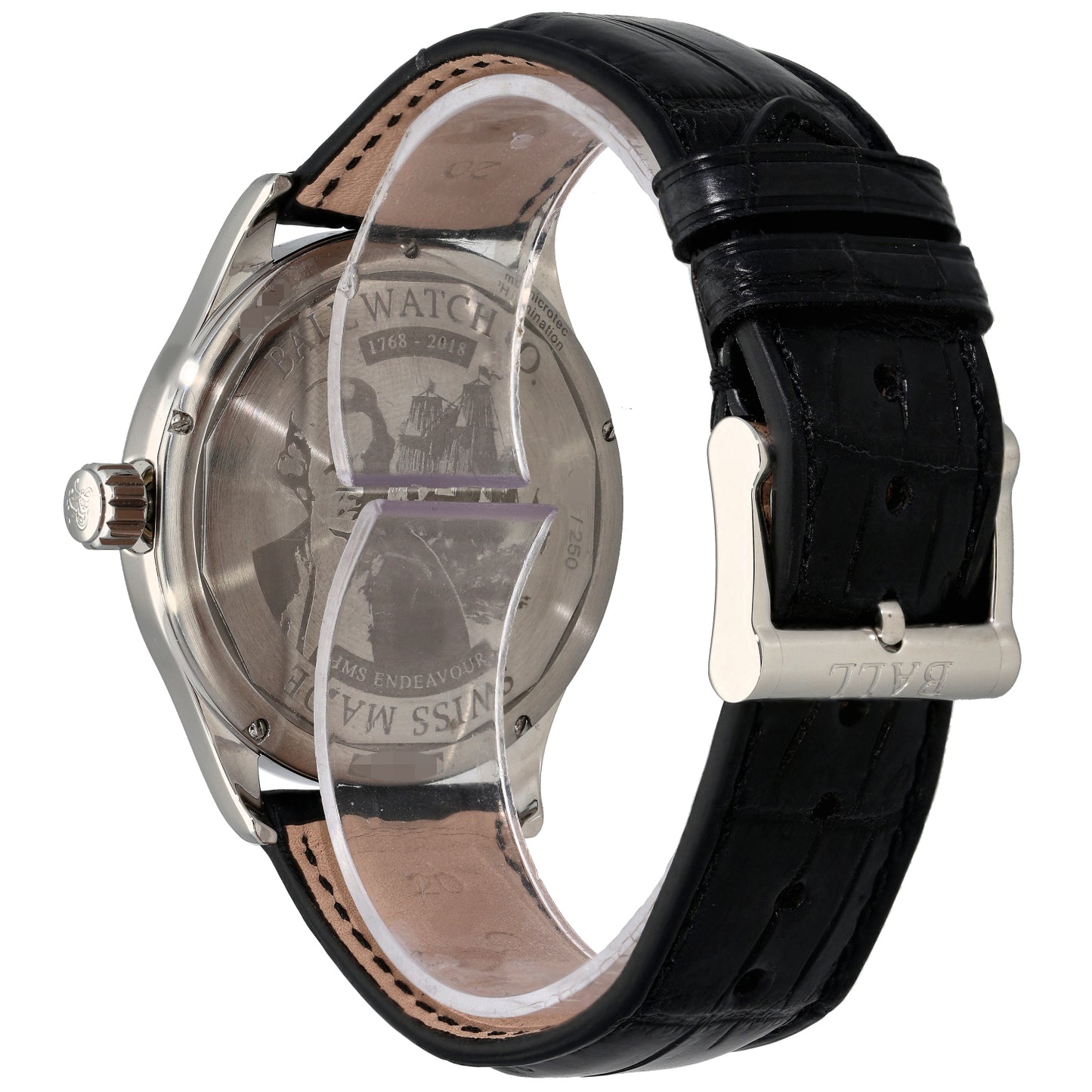 Ball Trainmaster Endeavour NM3288D 40mm Stainless Steel Watch