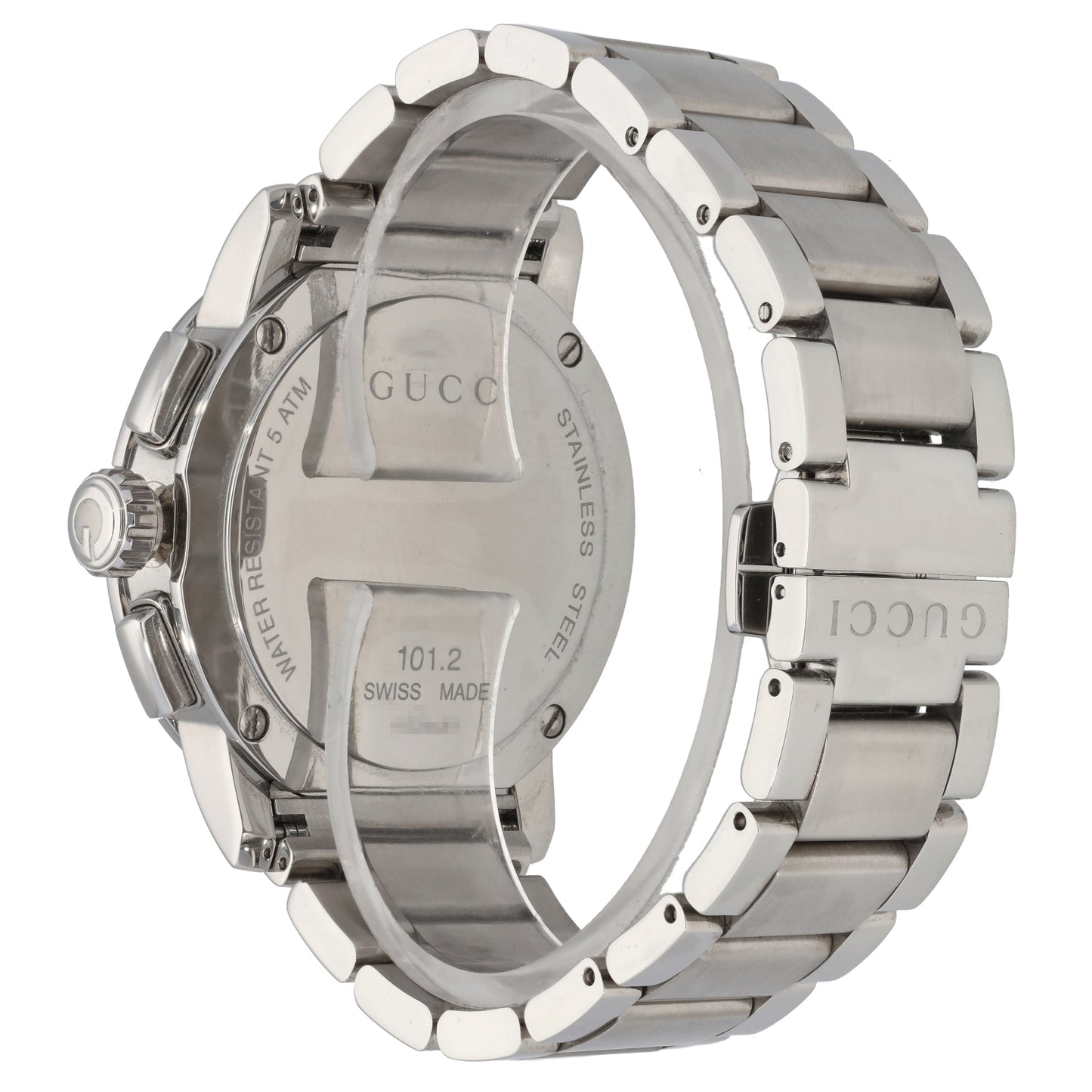 Gucci G-Chrono 101.2 44mm Stainless Steel Watch