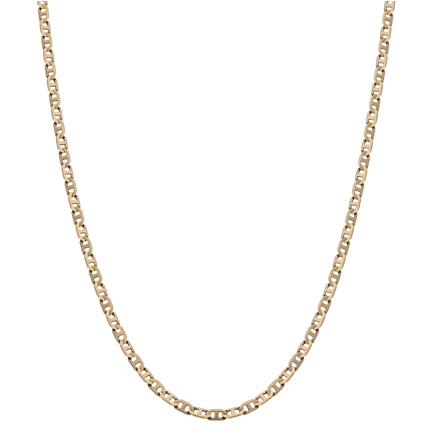 9ct Gold Anchor Chain 22"