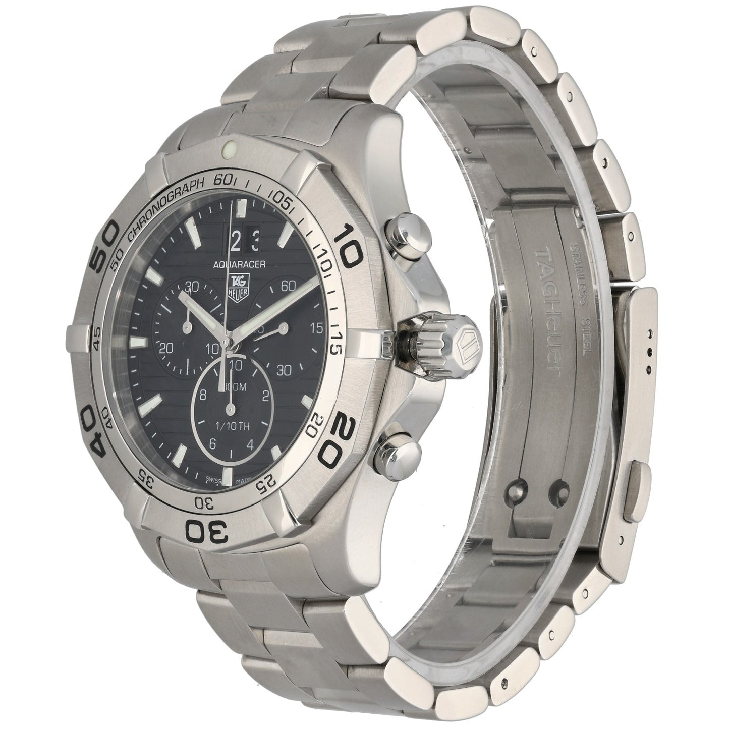 Tag Heuer Aquaracer CAF101A 43mm Stainless Steel Watch