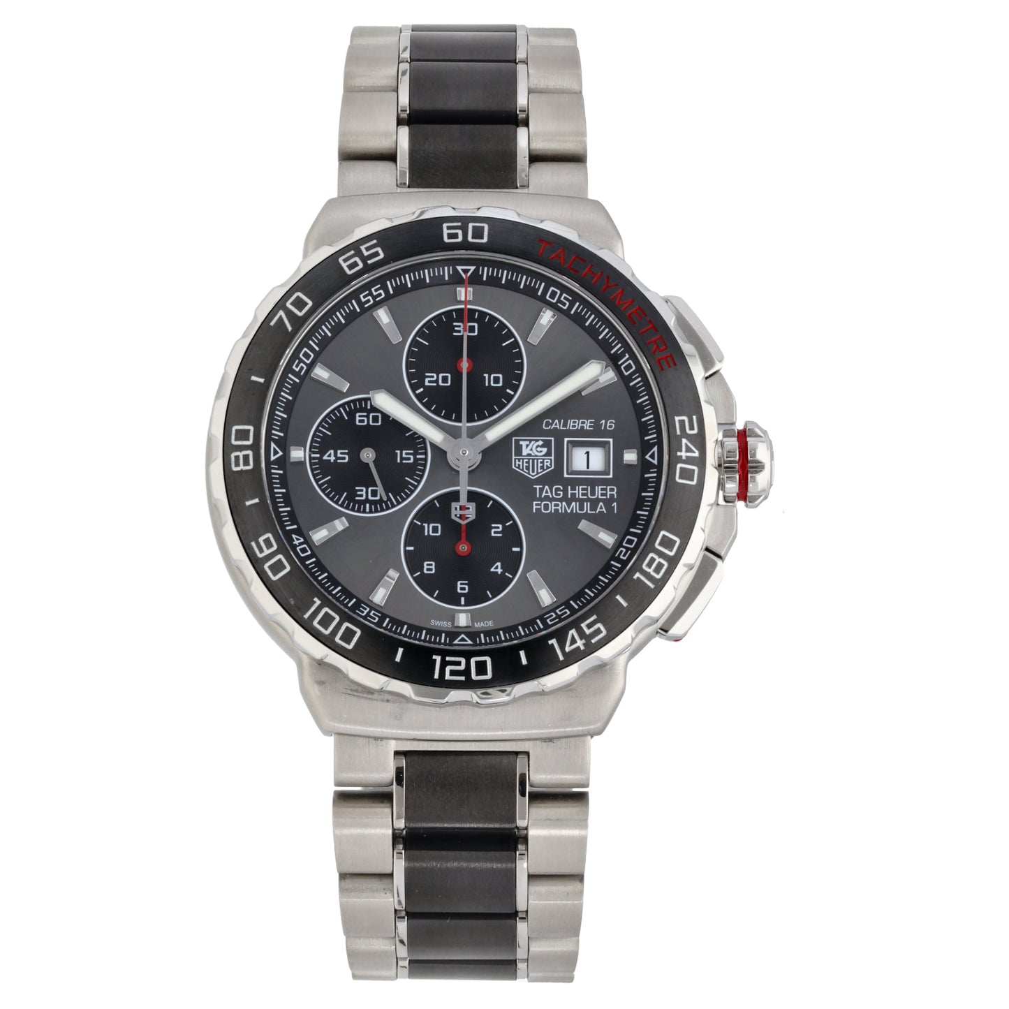 Tag Heuer Formula 1 CAU2011 44mm Stainless Steel Watch