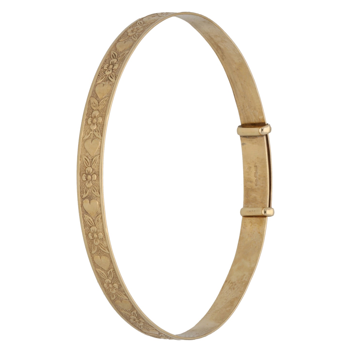 9ct Gold Expanding Bangle