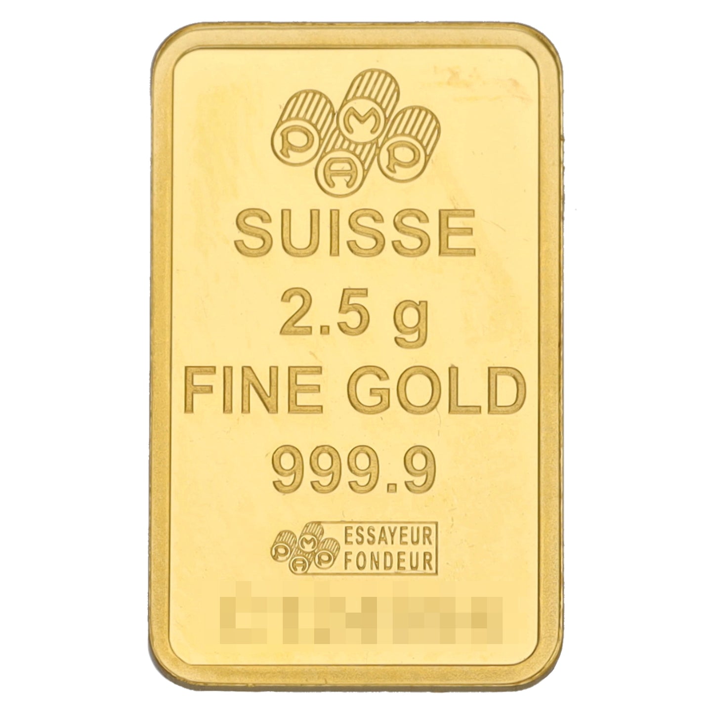 24ct 2.5g Gold Bar