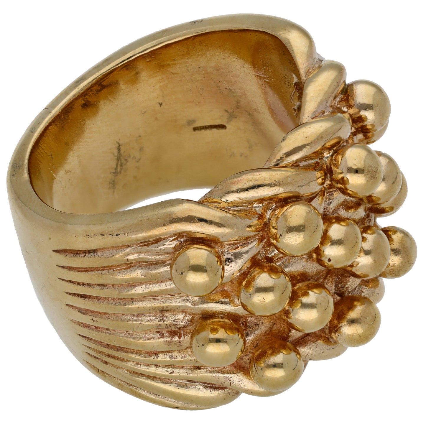 9ct Gold Keeper Ring Size Z+4