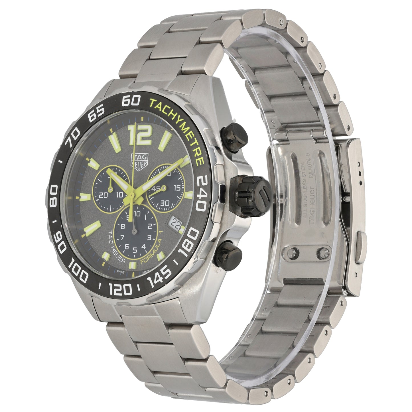 Tag Heuer Formula 1 CAZ101AG 43mm Stainless Steel Watch