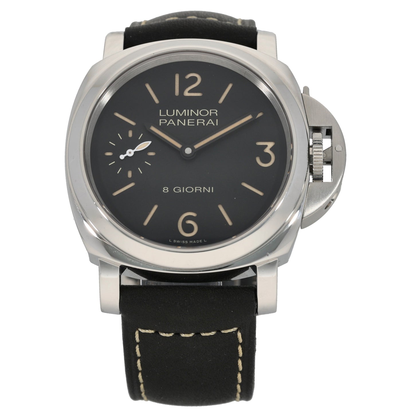 Panerai Luminor Base OP7080 44mm Stainless Steel Watch