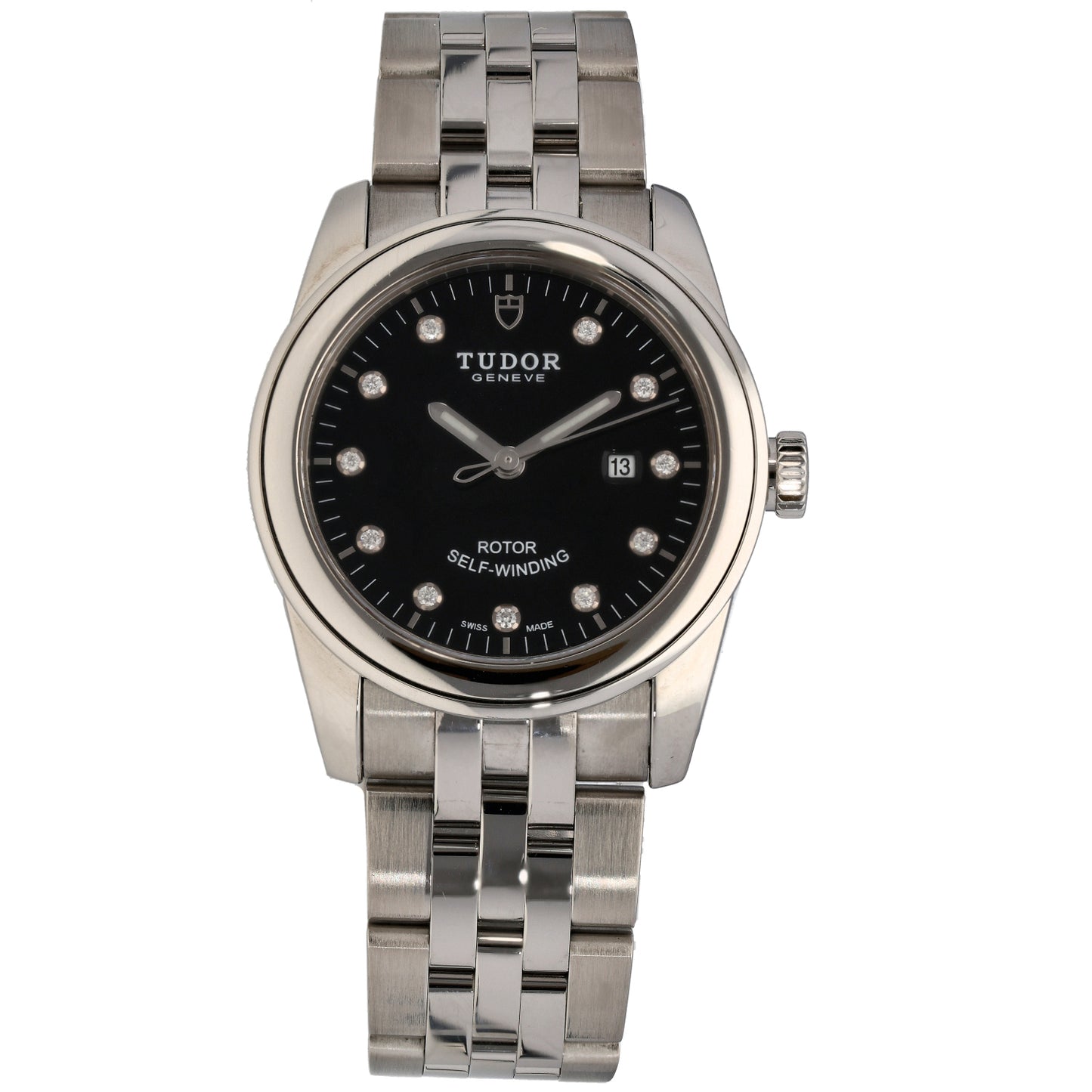 Tudor Glamour Date 53000 31mm Stainless Steel Watch