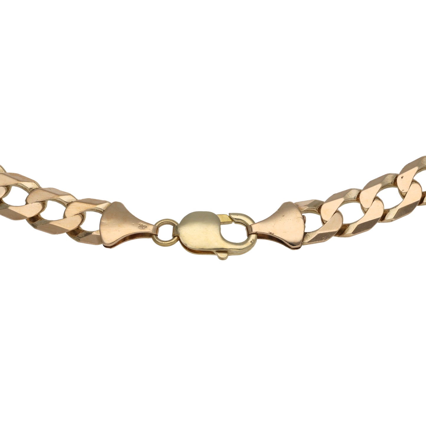 9ct Gold Curb Chain 20"