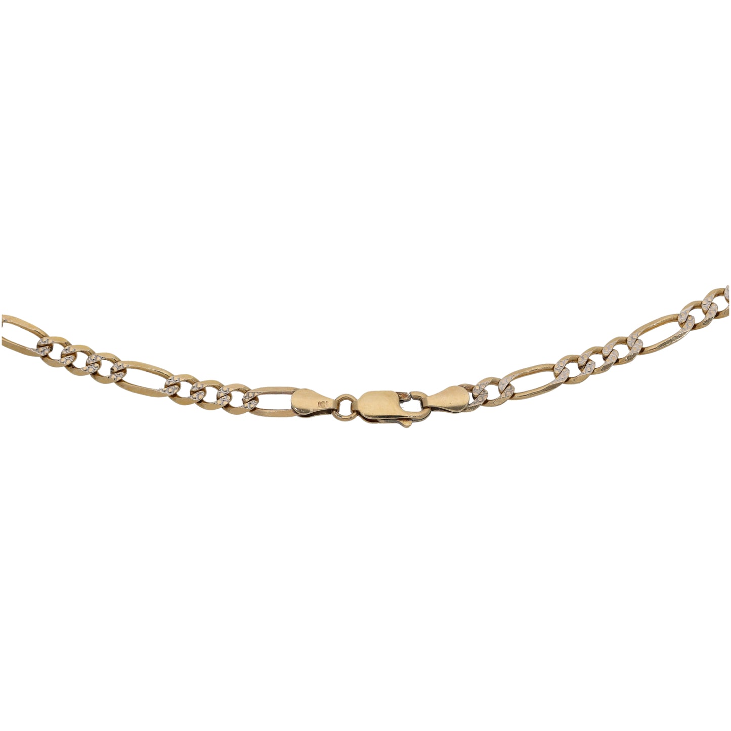 9ct Gold Figaro Chain 20"