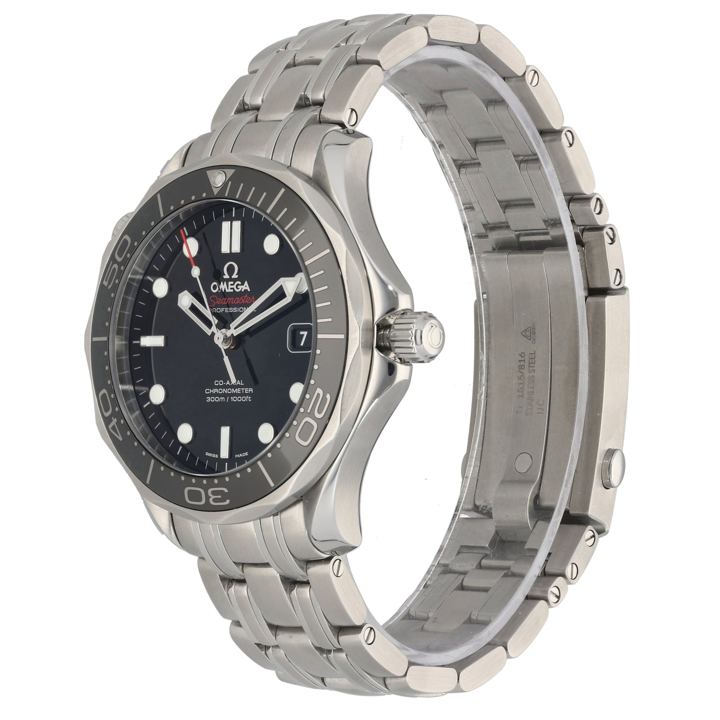 Omega Seamaster 41mm Stainless Steel Watch