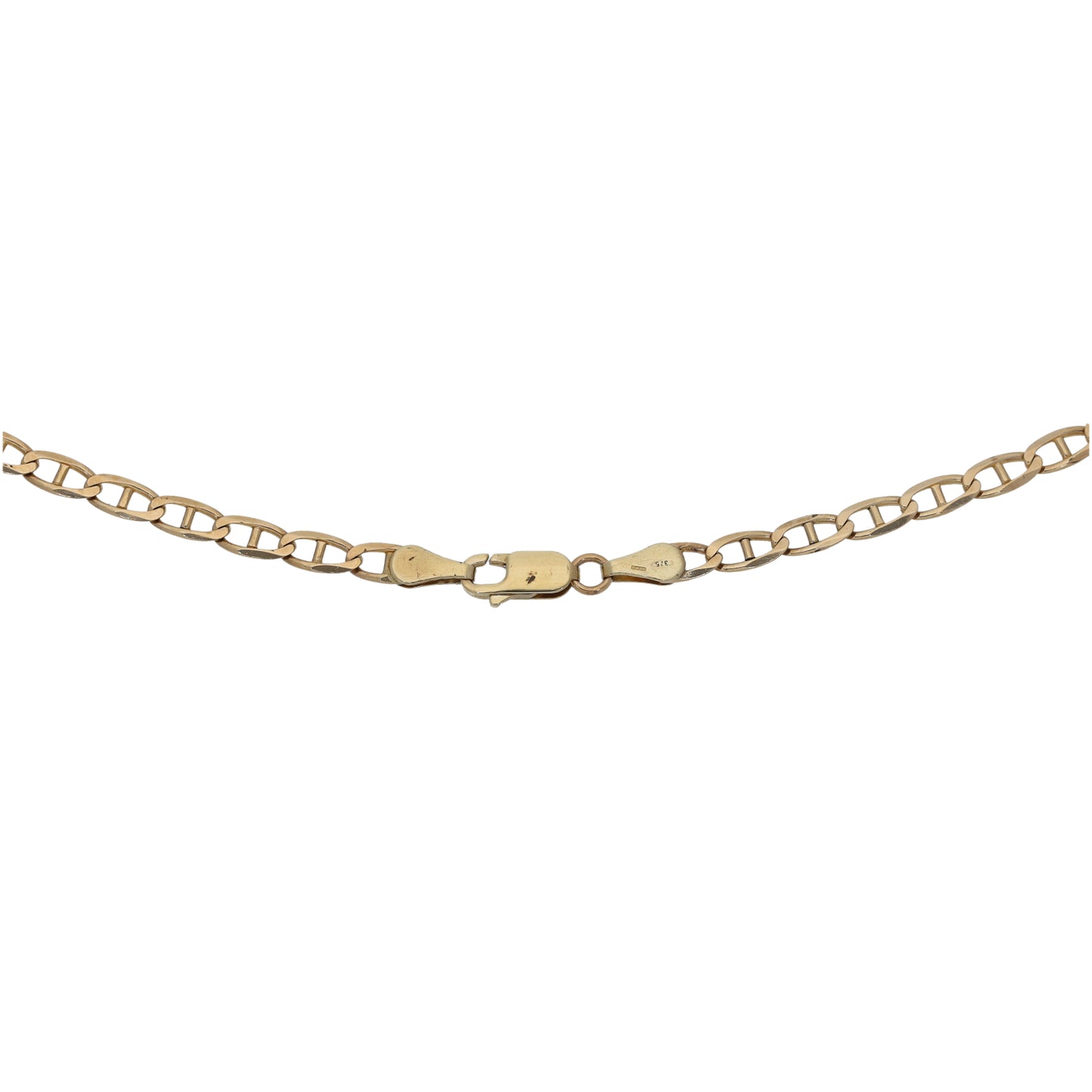 9ct Gold Figaro Chain 18"