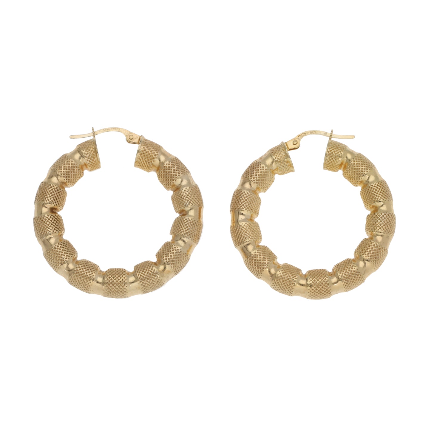 9ct Gold Hoop Earrings