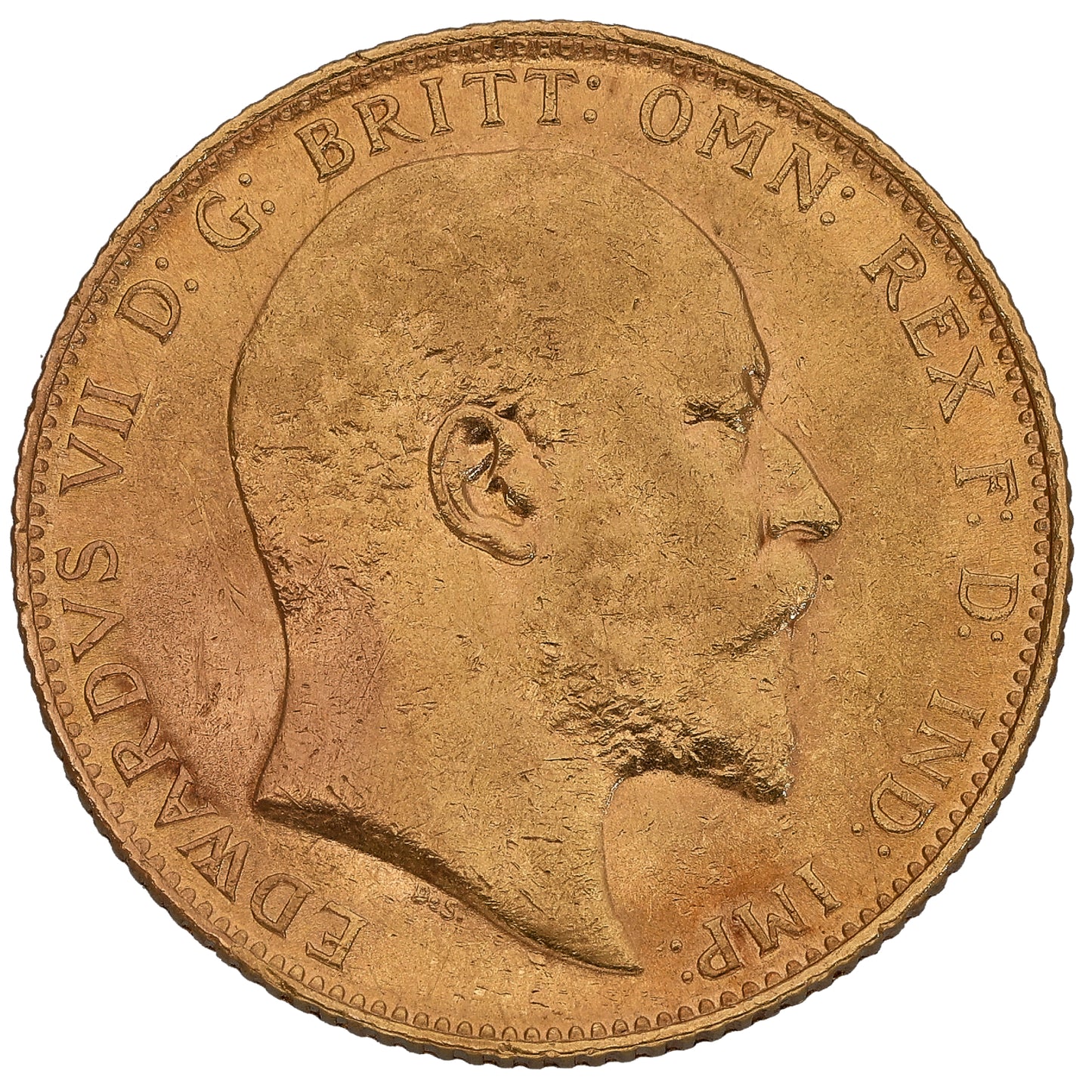 22ct Gold King Edward VII Full Sovereign Coin 1906