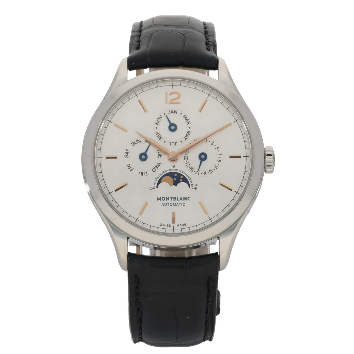 Montblanc Hertiage Chronometrie 7351 40mm Stainless Steel Watch