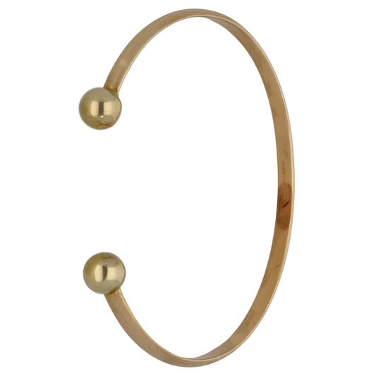 9ct Gold Torque Bangle