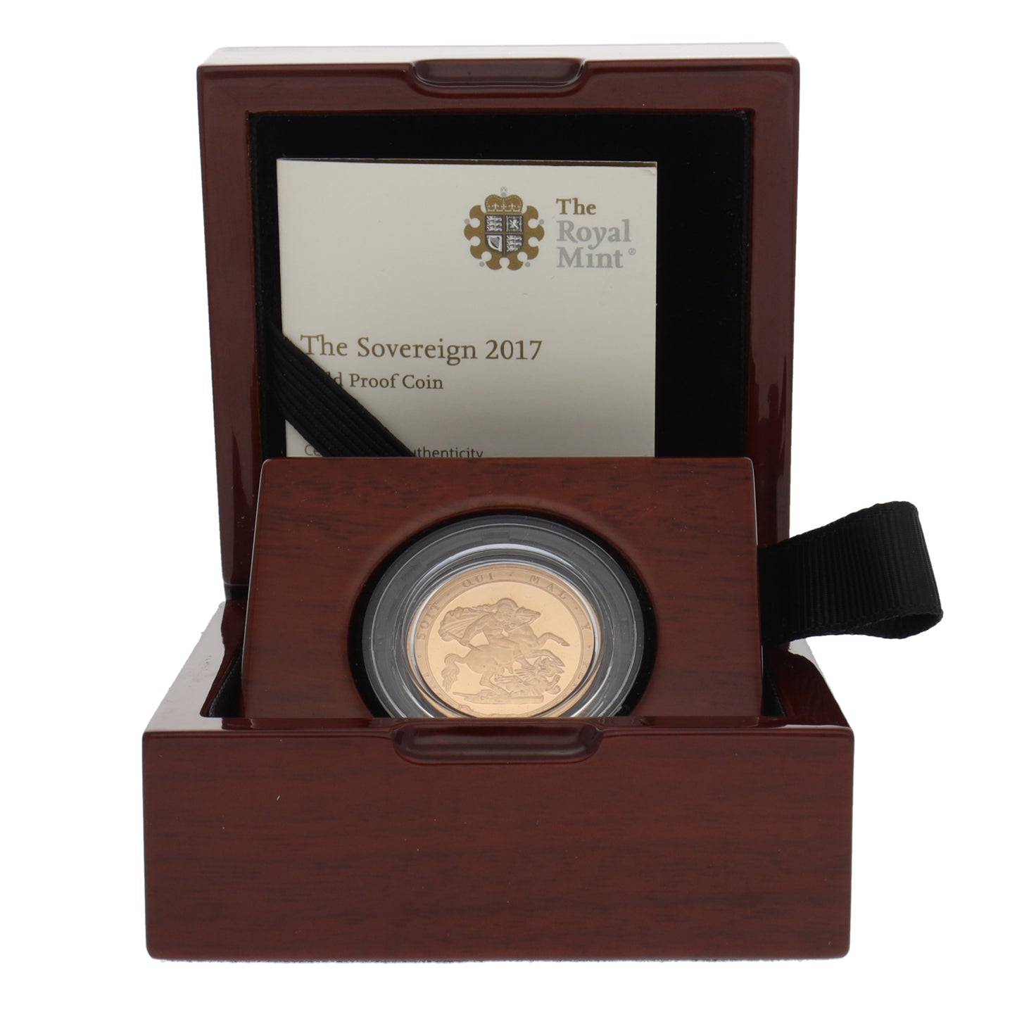 22ct Gold Queen Elizabeth II Full Sovereign Coin 2017