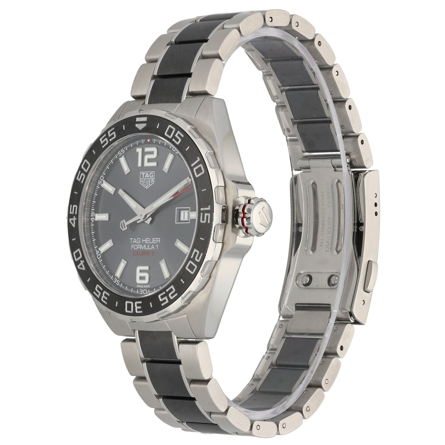 Tag Heuer Formula 1 WAZ2011 43mm Stainless Steel Watch