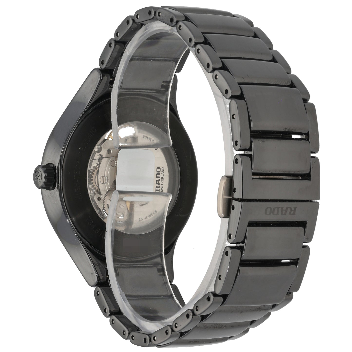 Rado True 734.6107.3 40mm Ceramic Watch
