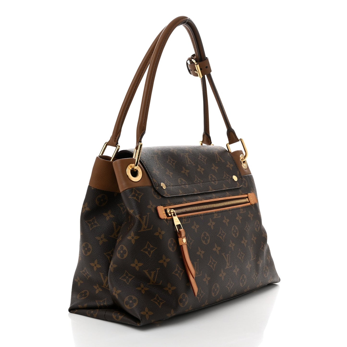 Louis Vuitton Olympe Monogram Coated Canvas Bag - Brown