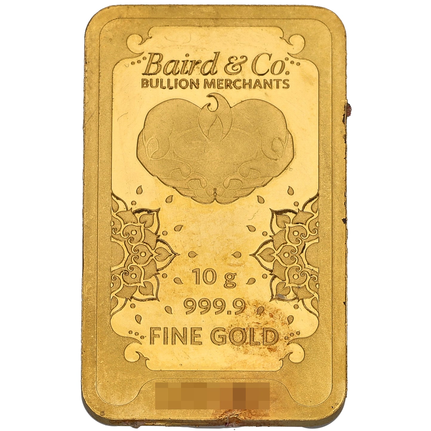 24ct 10g Gold Bar