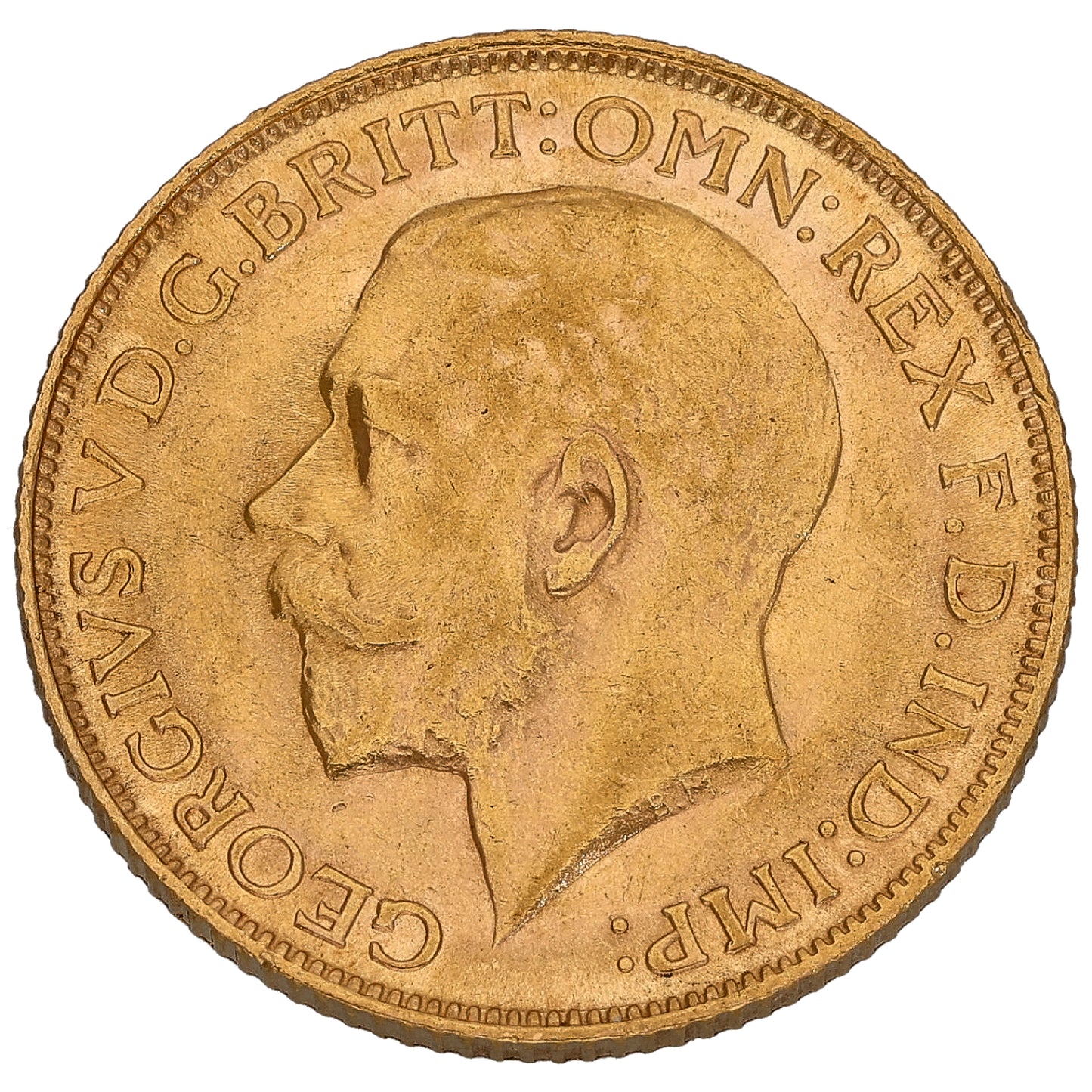 22ct Gold King George V Full Sovereign Coin 1911