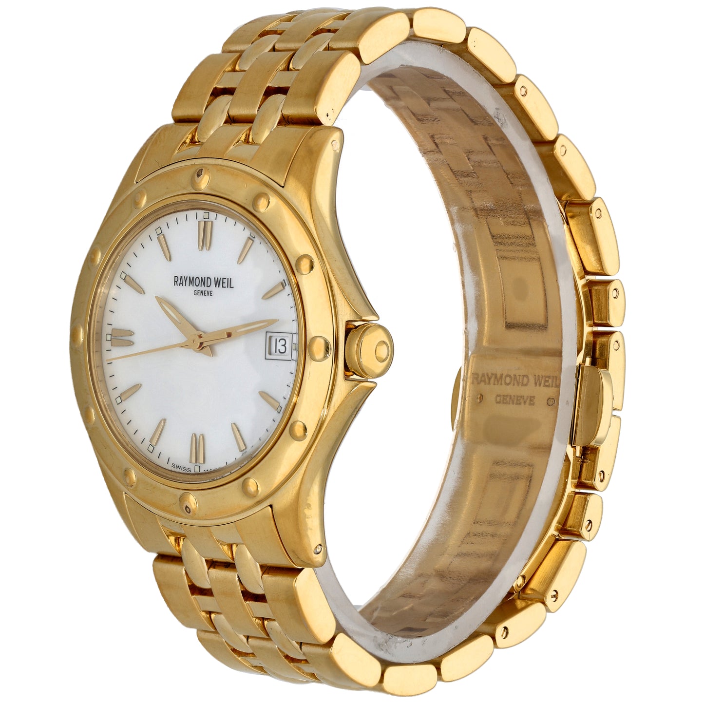 Raymond Weil Tango 5590 37mm Gold Plated Watch