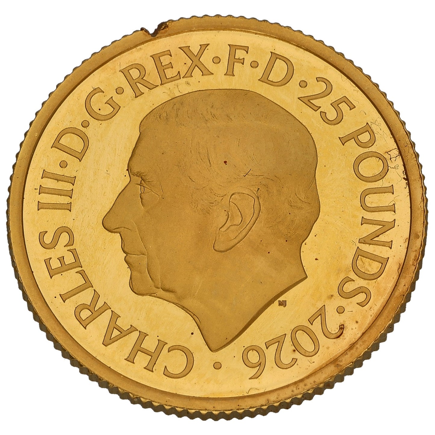 24ct Gold The Angel 1/4 OZ Coin 2026