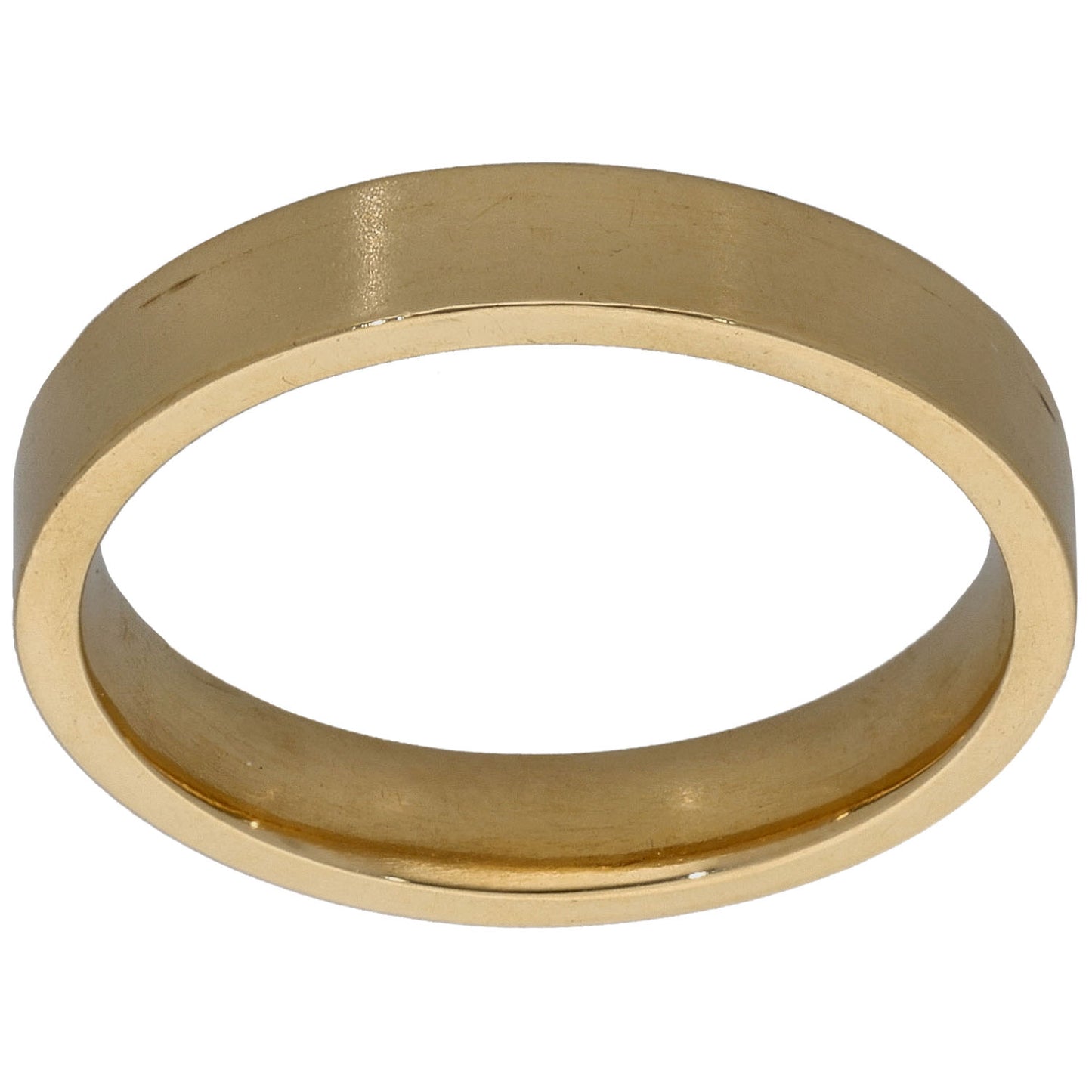 18ct Gold Plain Wedding Ring Size O