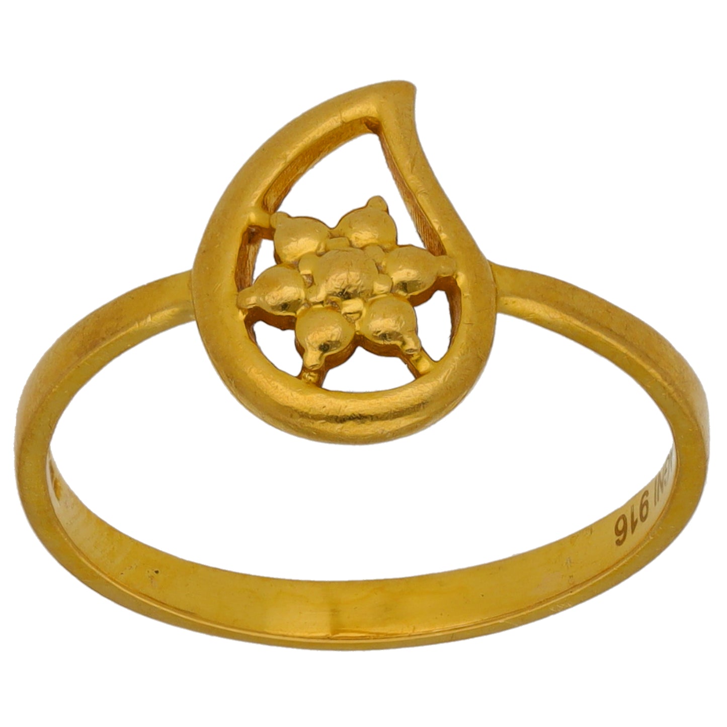 22ct Gold Dress/Cocktail Ring Size M