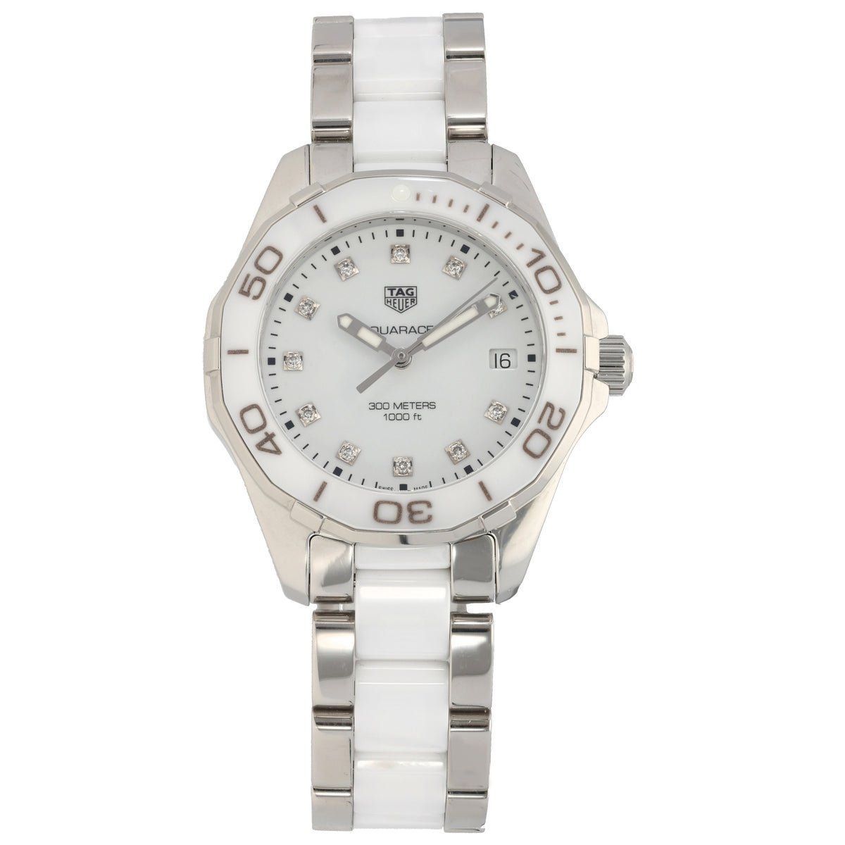 Tag Heuer Aquaracer WAY131D 35mm Stainless Steel Watch