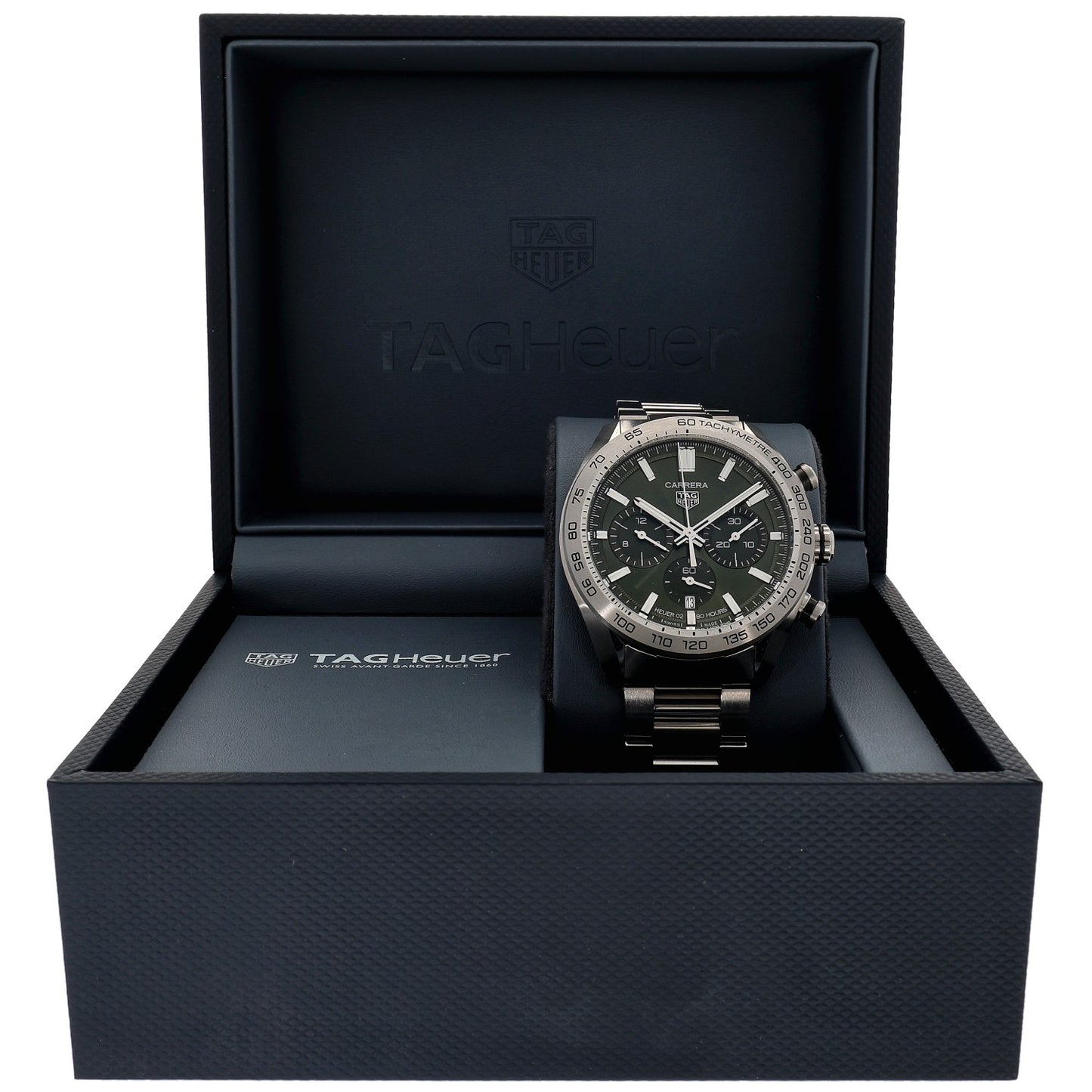 Tag Heuer Carrera CBN2A10 44mm Stainless Steel Watch (Ex-Display)