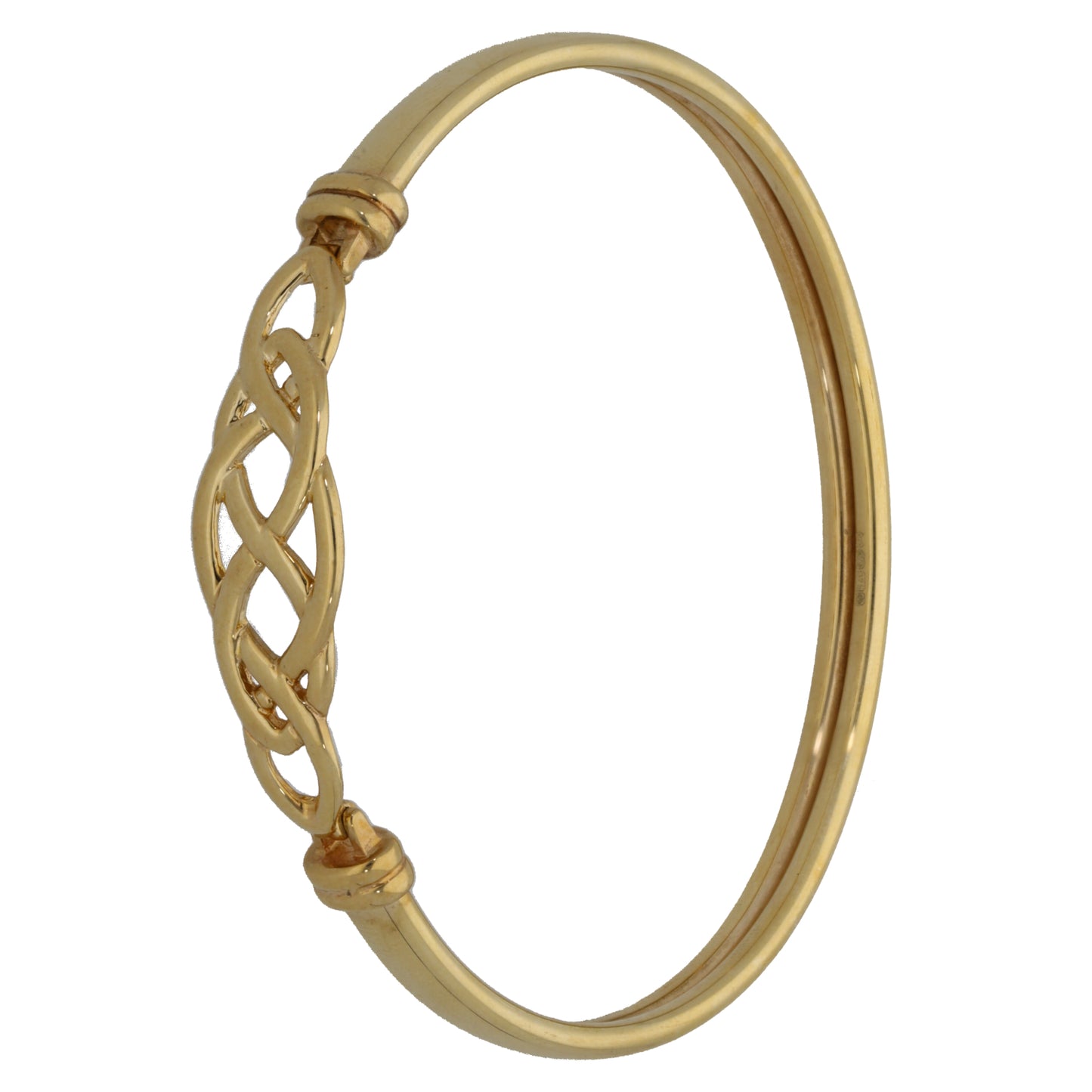 9ct Gold Hinged/Clasp Bangle