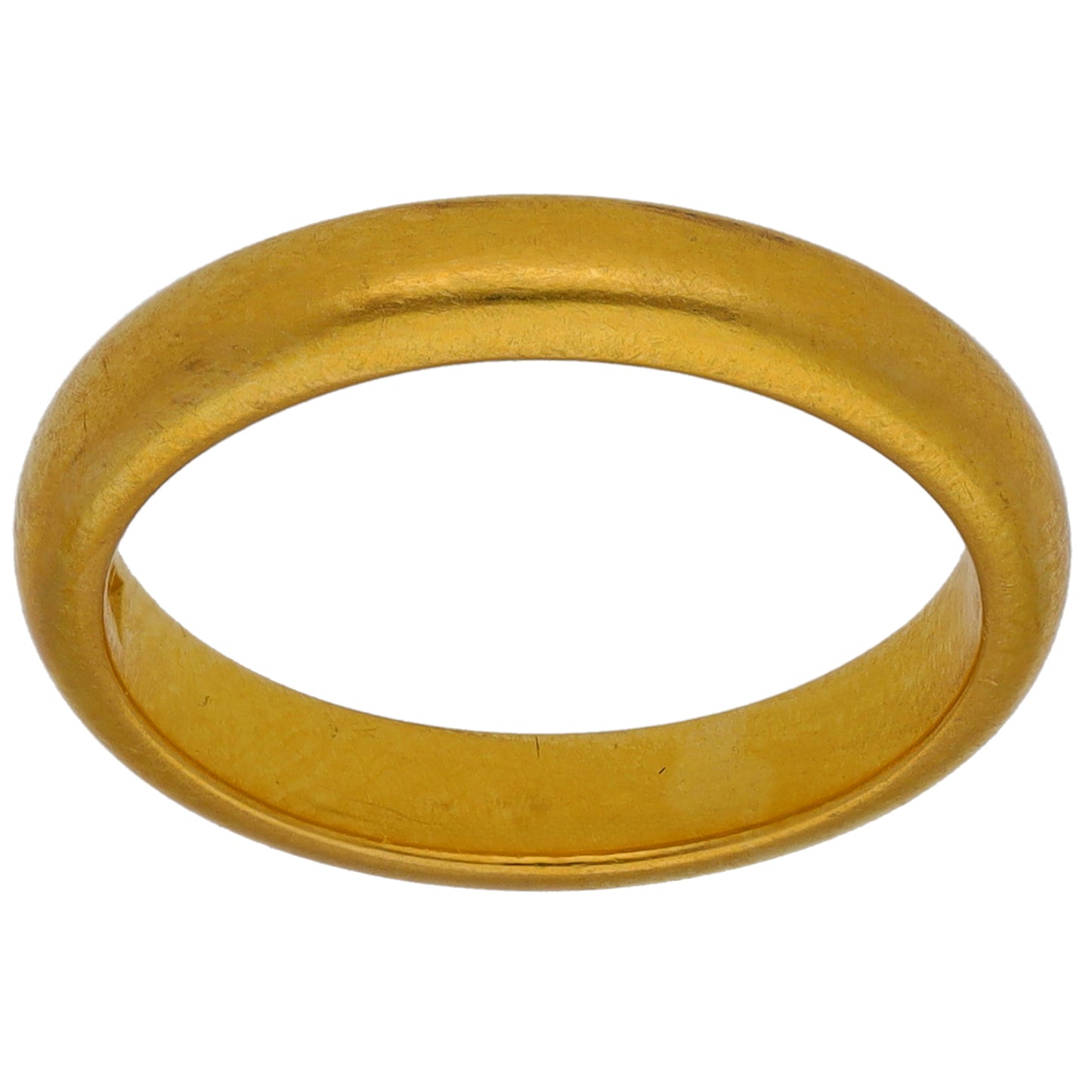 22ct Gold Plain Wedding Ring Size K