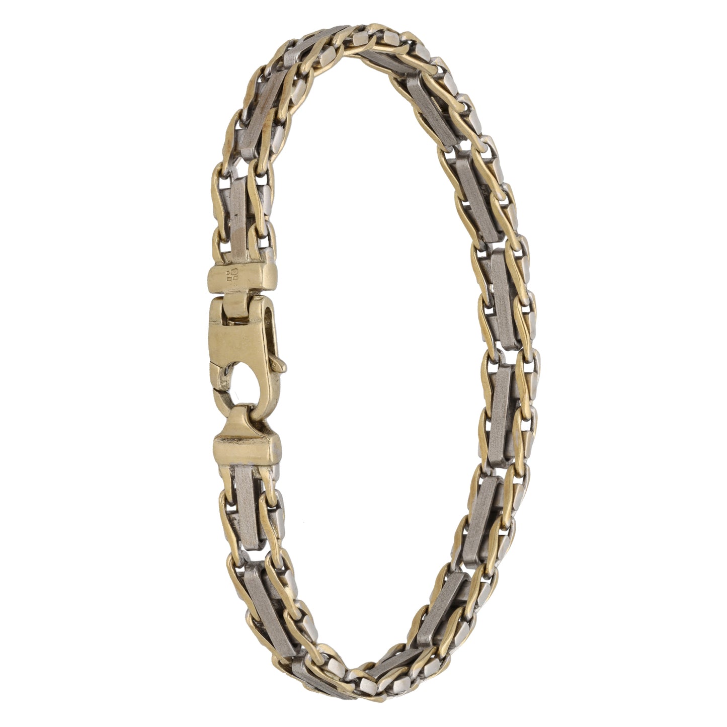 9ct Bi-Colour Gold Alternative Bracelet