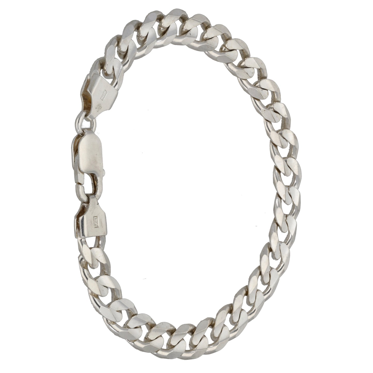 Sterling Silver Curb Bracelet