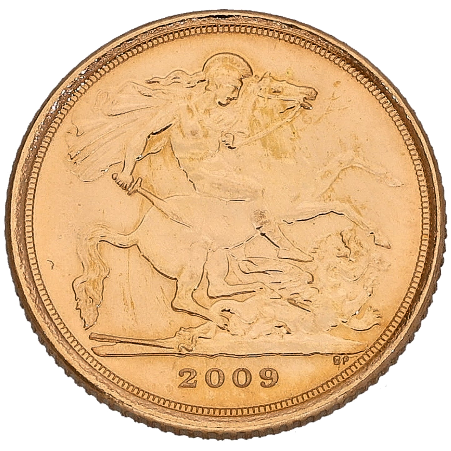 22ct Gold Queen Elizabeth II Quarter Sovereign Coin 2009