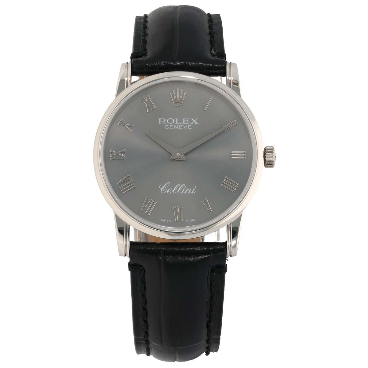 Rolex Cellini 5116 32mm White Gold Watch