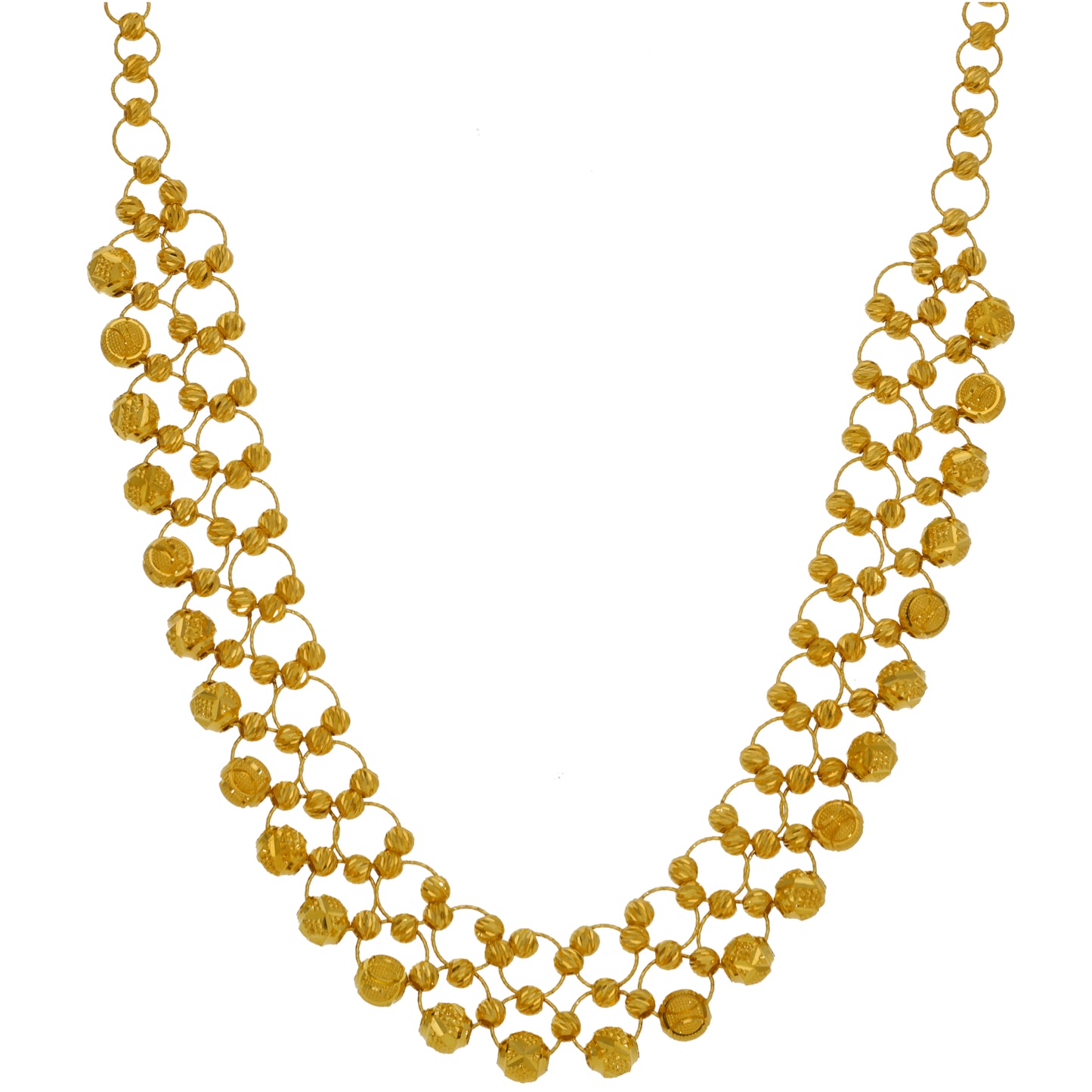 22ct Gold Fancy Necklace 18"