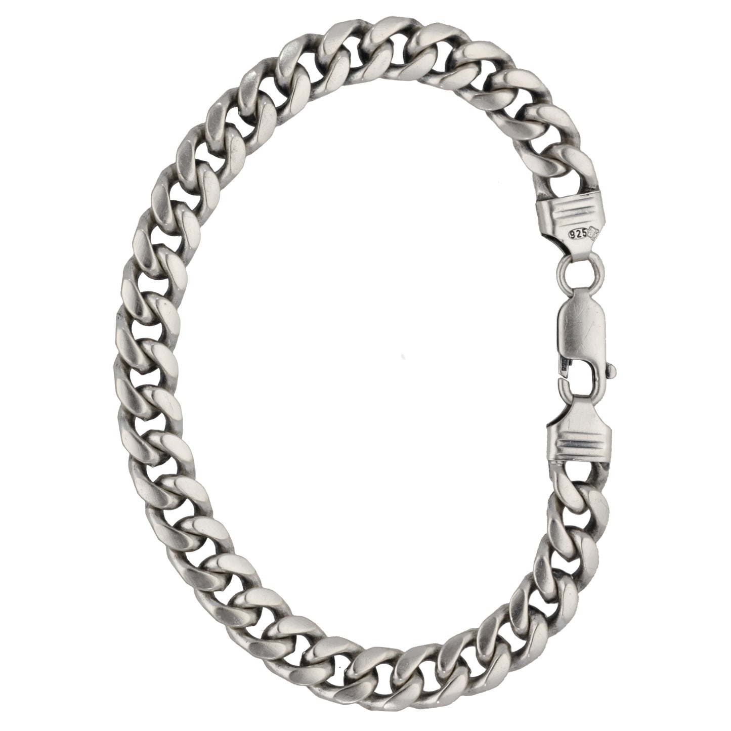 Sterling Silver Curb Bracelet
